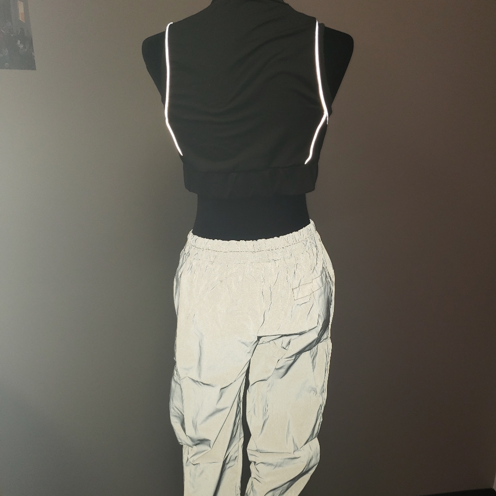 Reflective crop top - Picture 4 of 4